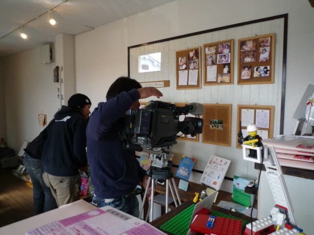 オリジナル絵本　ありがとう　カンテレ取材